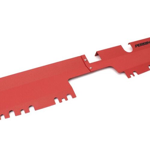 PERRIN 15-21 Subaru WRX/STI Radiator Shroud (With/Without OEM Intake Scoop) - Red - Image 10