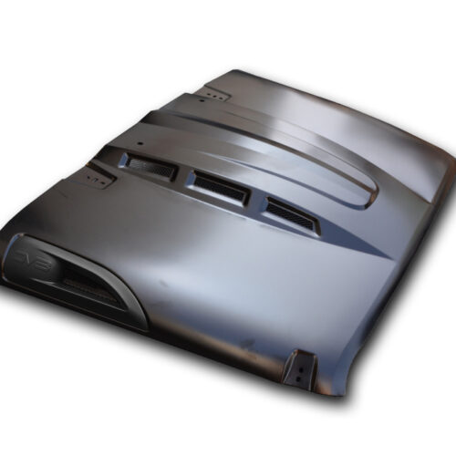 DV8 Offroad HDMB07-02 07-18 Jeep Wrangler JK Metal Heat Dispersion Hood - Primer Black