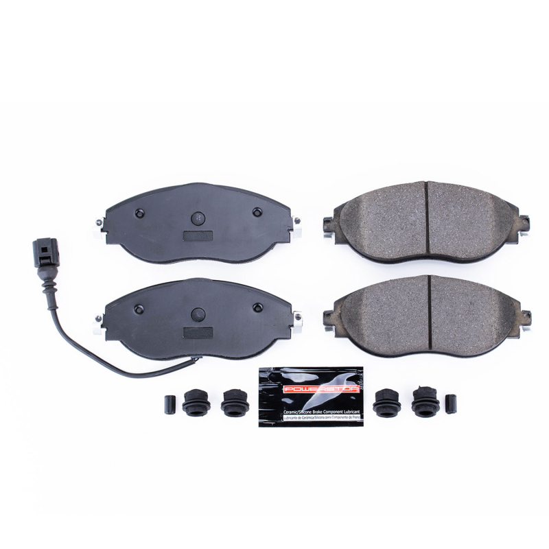 Power Stop 2019 Audi A3 Quattro Front Z23 Evolution Sport Brake Pads w/Hardware - Image 8