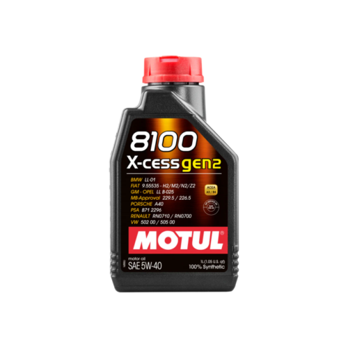 Motul 1L Synthetic Engine Oil 8100 5W40 X-CESS GEN2
