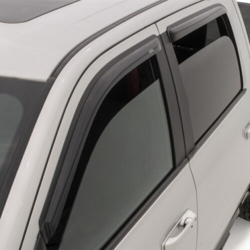 Alternative view of AVS 09-18 Dodge RAM 1500 Crew Cab Ventvisor Outside Mount Window Deflectors 4pc - Smoke