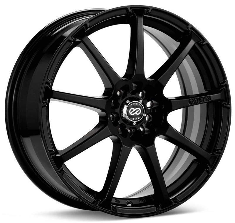 Enkei 441-565-0138BK EDR9 15x6.5 4x100/114.3 38mm Offset 72.6 Bore Diameter Black Wheel - Image 2