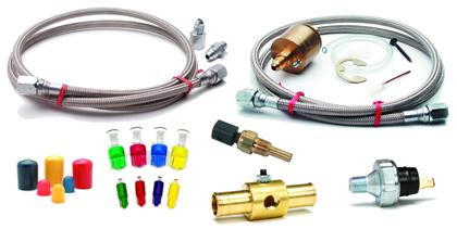 Alternative view of Autometer 1/8 NPTF 60-210F Degree Replacement Water Temperature Sensor